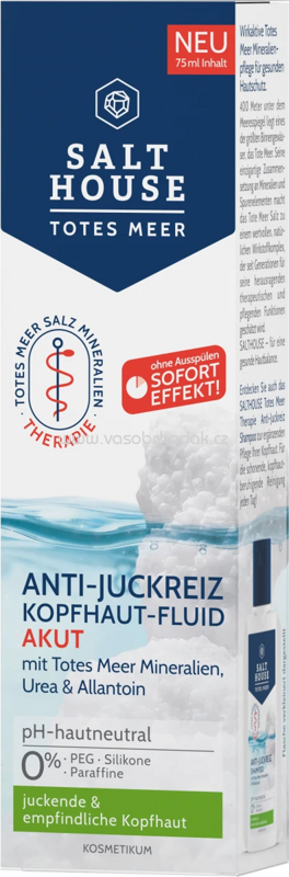 Salthouse Kopfhaut Fluid Totes Meer Therapie Anti-Juckreiz, 75 ml