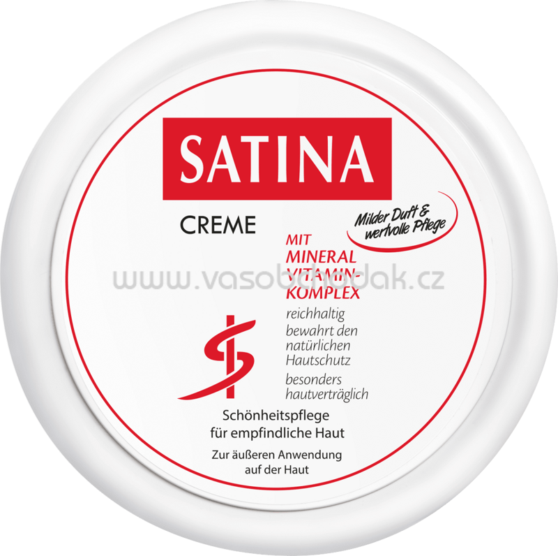 Satina Tagescreme Pflegend, 150 ml Satina Tagescreme Pflegend, 150 ml