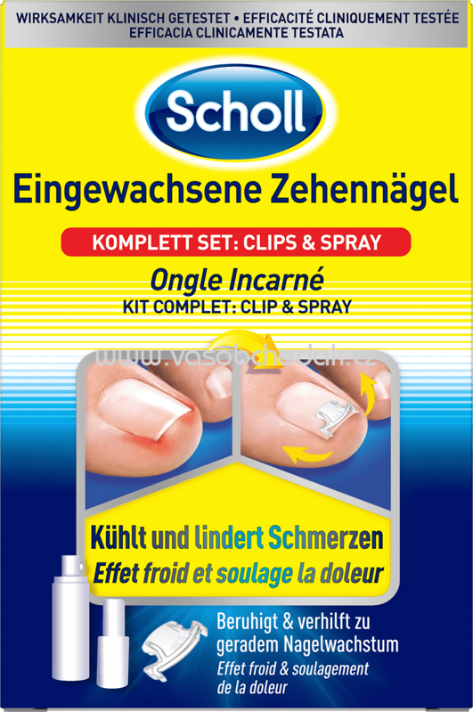 Scholl Eingewachsener Zehnagel Komplettset, 1 St Scholl Eingewachsener Zehnagel Komplettset, 1 St