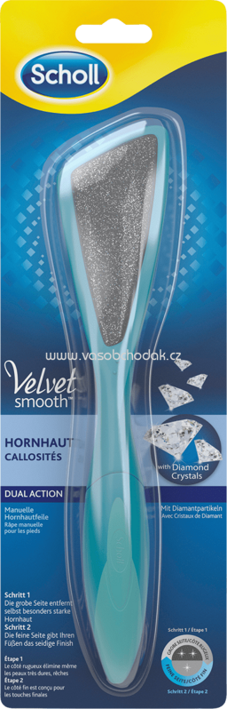 Scholl Hornhaut-Entferner Feile, Velvet Smooth, 1 St Scholl Hornhaut-Entferner Feile, Velvet Smooth, 1 St