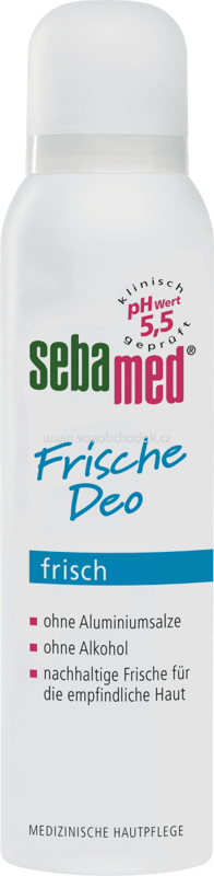 Sebamed Deo Spray Deodorant frisch, 150 ml