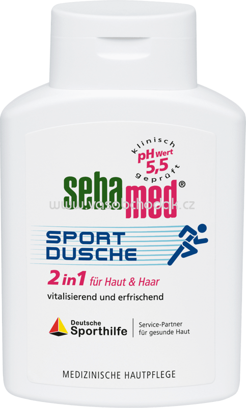 Sebamed Duschgel Sportdusche 2in1 für Haut & Haar, 200 ml Sebamed Duschgel Sportdusche 2in1 für Haut & Haar, 200 ml