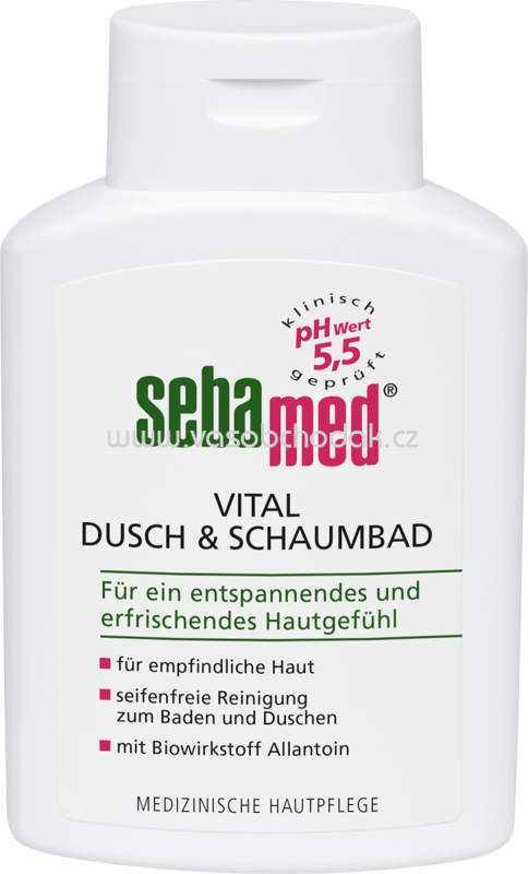 Sebamed Duschgel Vital Dusch & Schaumbad, 400 ml