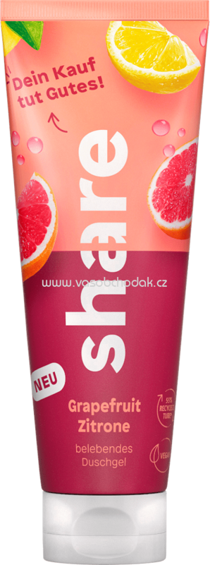 Share Duschgel Grapefruit & Zitrone, 250 ml