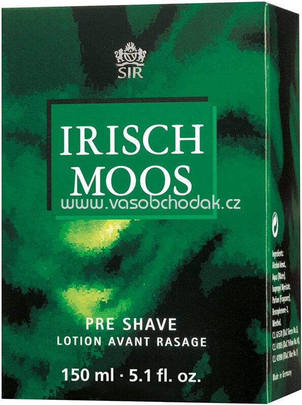 Sir Irisch Moos Pre Shave Lotion, 150 ml Sir Irisch Moos Pre Shave Lotion, 150 ml