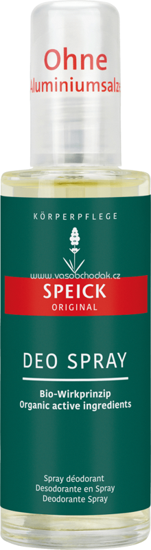 Speick Deo Zerstäuber Deodorant Natural, 75 ml Speick Deo Zerstäuber Deodorant Natural, 75 ml