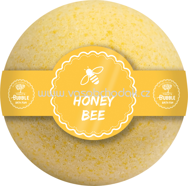 Treets Bubble Badekugel Honey Bee, 170g