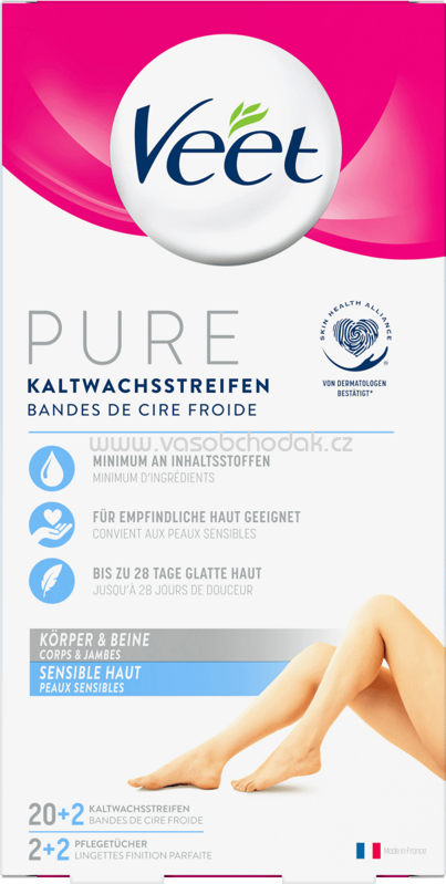 Veet Kaltwachsstreifen Körper essential inspirations, 22 St Veet Kaltwachsstreifen Körper essential inspirations, 22 St