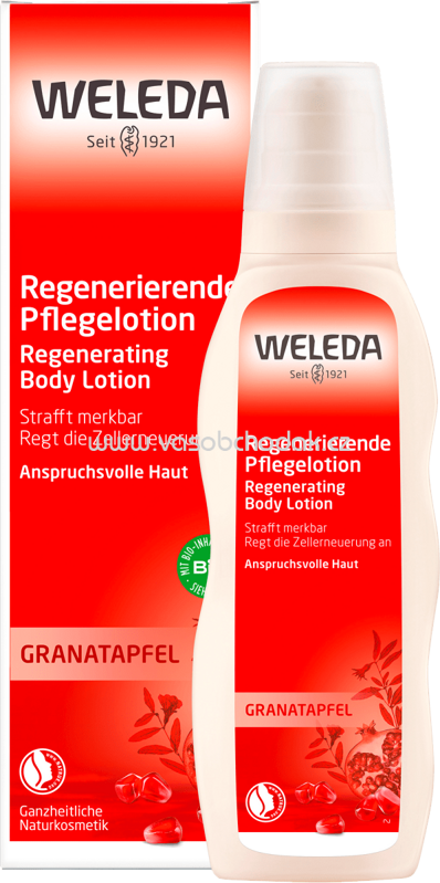 Weleda Bodylotion Granatapfel regenerierend, 200 ml