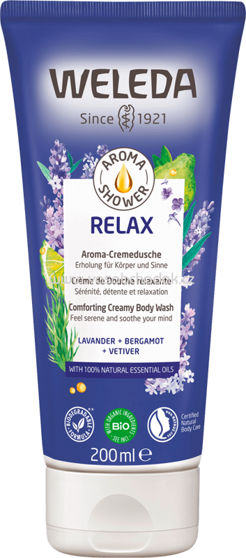 Weleda Cremedusche Aroma Relax, 200 ml