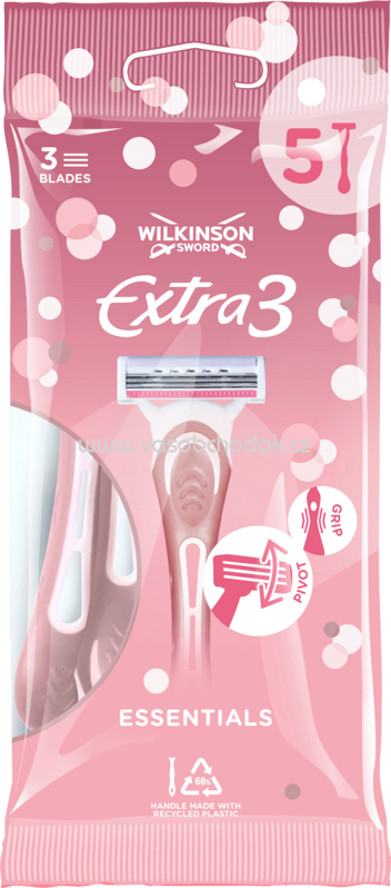 Wilkinson Einwegrasierer Extra 3 Beauty, 5 St Wilkinson Einwegrasierer Extra 3 Beauty, 5 St