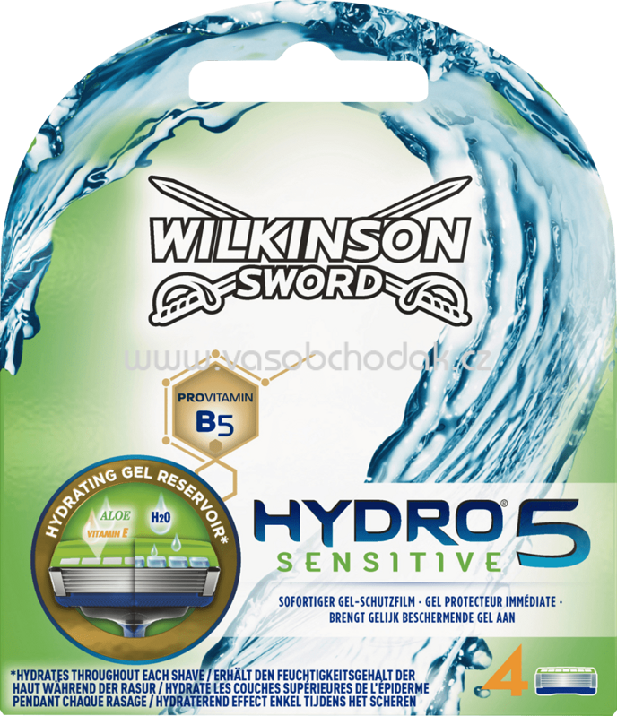 Wilkinson Rasierklingen Hydro 5 Sensitive, 4 St Wilkinson Rasierklingen Hydro 5 Sensitive, 4 St