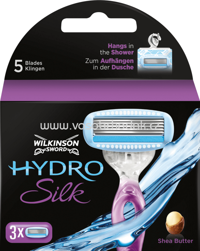 Wilkinson Rasierklingen Hydro Silk, 3 St
