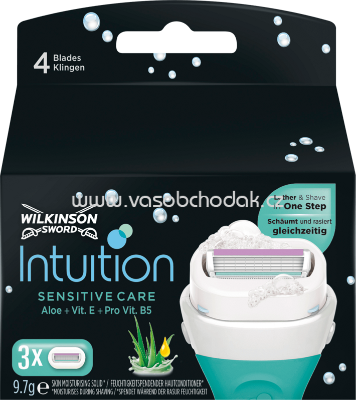 Wilkinson Rasierklingen Intuition Sensitive Care, 3 St