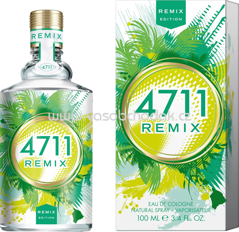 4711 Remix Green Oasis Eau de Cologne, 100 ml 4711 Remix Green Oasis Eau de Cologne, 100 ml