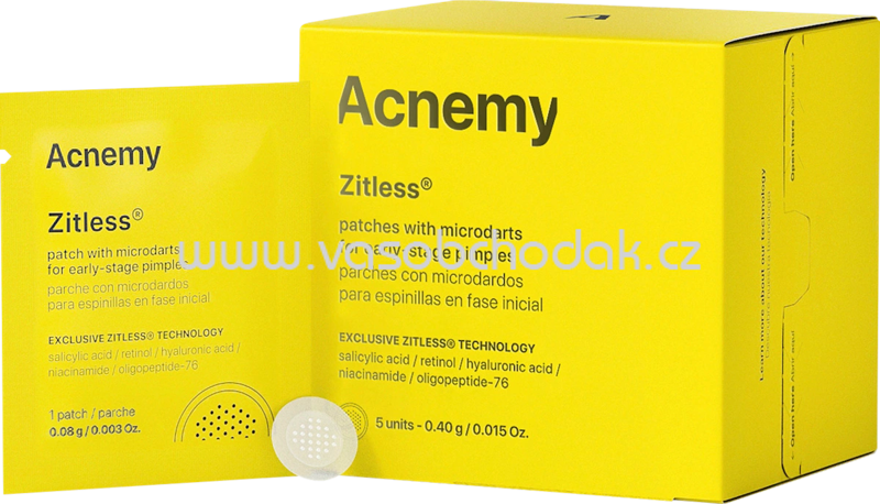 Acnemy Anti Pickel Patches Microdarts Zitless, 5 St Acnemy Anti Pickel Patches Microdarts Zitless, 5 St