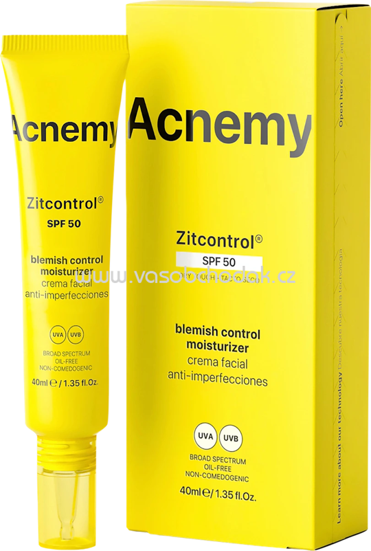 Acnemy Gesichtscreme Zitcontrol LSF 50, 40 ml Acnemy Gesichtscreme Zitcontrol LSF 50, 40 ml