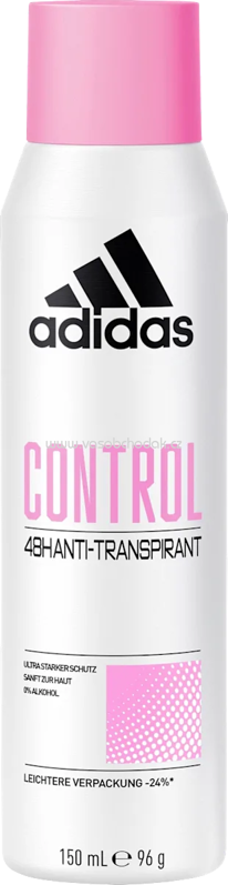 adidas Antitranspirant Deospray Women Control, 150 ml adidas Antitranspirant Deospray Women Control, 150 ml