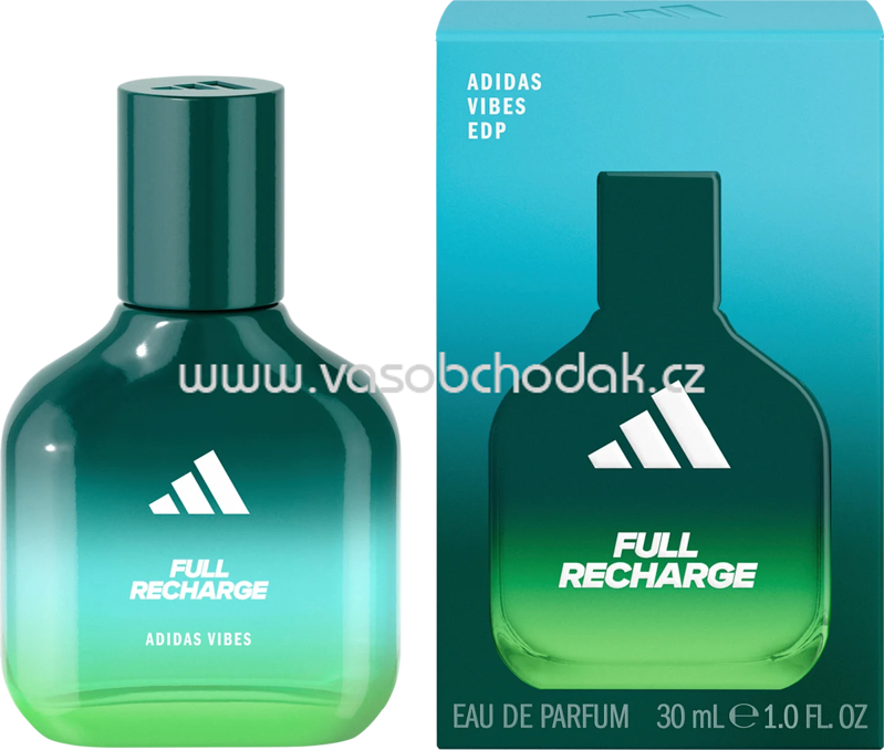 adidas Full Recharge Eau de Parfum, 30 ml adidas Full Recharge Eau de Parfum, 30 ml