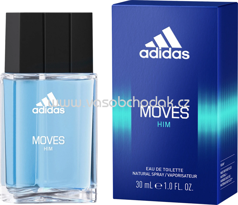 adidas Moves Eau de Toilette, 30 ml adidas Moves Eau de Toilette, 30 ml
