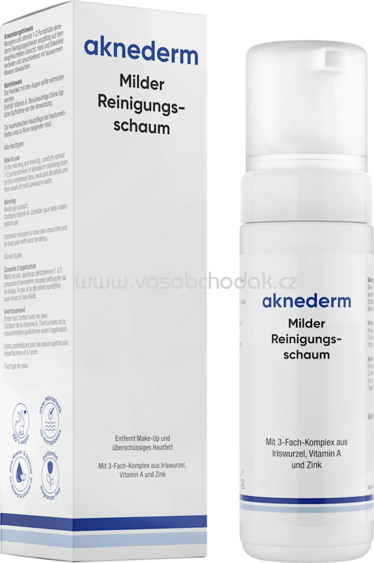 Aknederm Reinigungsschaum, 150 ml Aknederm Reinigungsschaum, 150 ml