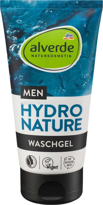 alverde MEN Waschgel Hydro Nature, 150 ml
