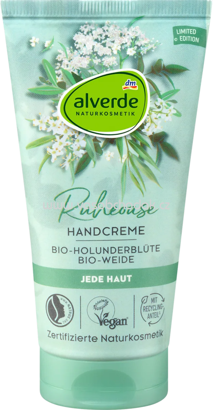 alverde NATURKOSMETIK Handcreme Ruheoase, 75 ml alverde NATURKOSMETIK Handcreme Ruheoase, 75 ml