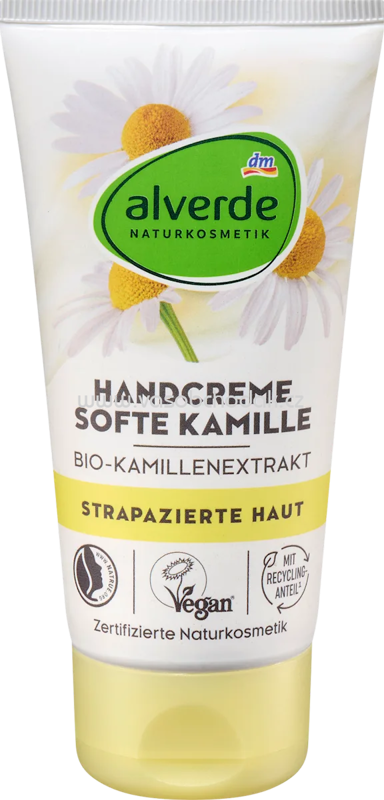 alverde NATURKOSMETIK Handcreme Softe Kamille, 75 ml alverde NATURKOSMETIK Handcreme Softe Kamille, 75 ml