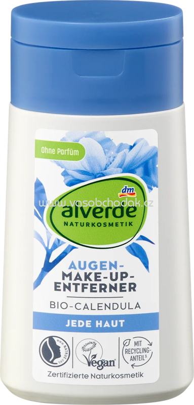 alverde NATURKOSMETIK Augen-Make-up-Entferner Calendula, 100 ml alverde NATURKOSMETIK Augen-Make-up-Entferner Calendula, 100 ml