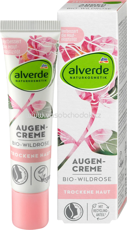 alverde NATURKOSMETIK Augencreme Wildrose, 15 ml alverde NATURKOSMETIK Augencreme Wildrose, 15 ml