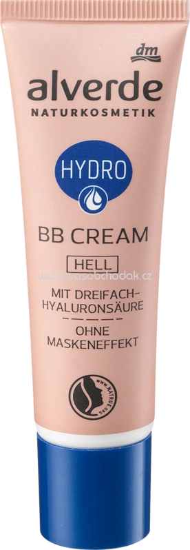 alverde NATURKOSMETIK BB Creme Hydro Hell, 30 ml alverde NATURKOSMETIK BB Creme Hydro Hell, 30 ml