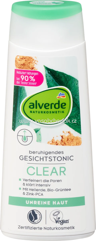 alverde NATURKOSMETIK Gesichtstonic Clear, 200 ml alverde NATURKOSMETIK Gesichtstonic Clear, 200 ml