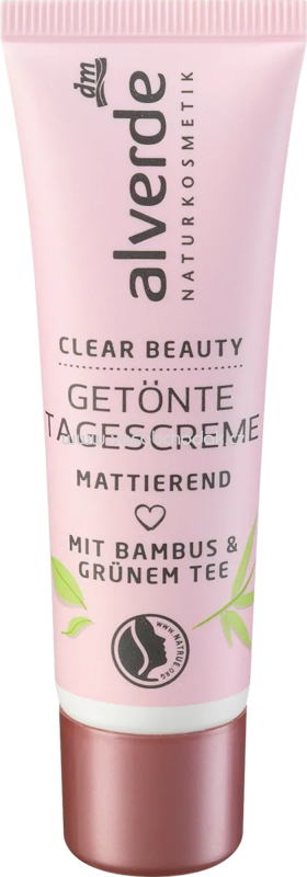 alverde NATURKOSMETIK Getönte Tagespflege BB Clear Beauty, 30 ml alverde NATURKOSMETIK Getönte Tagespflege BB Clear Beauty, 30 ml