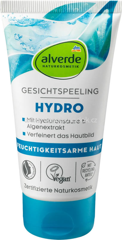 alverde NATURKOSMETIK Hydro Gesichtspeeling, 75 ml alverde NATURKOSMETIK Hydro Gesichtspeeling, 75 ml