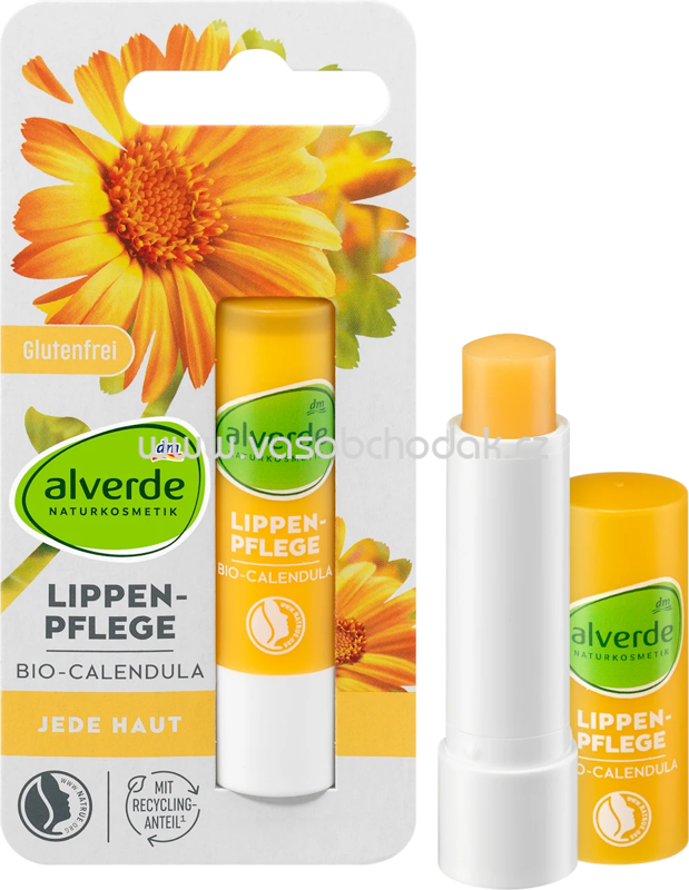 alverde NATURKOSMETIK Lippenpflege Calendula, 4,8 g alverde NATURKOSMETIK Lippenpflege Calendula, 4,8 g
