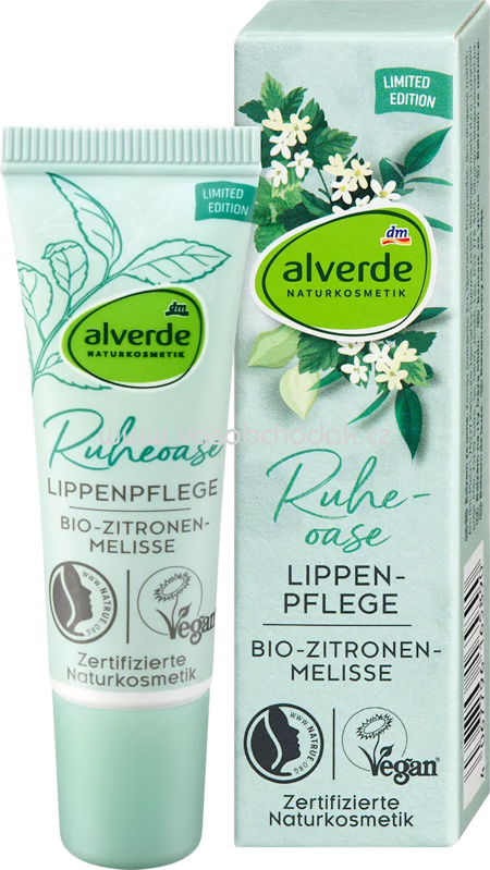 alverde NATURKOSMETIK Lippenpflege Ruheoase, 10 ml alverde NATURKOSMETIK Lippenpflege Ruheoase, 10 ml