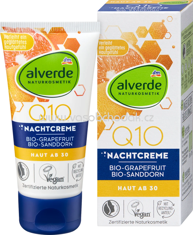 alverde NATURKOSMETIK Nachtcreme Q10, 50 ml alverde NATURKOSMETIK Nachtcreme Q10, 50 ml