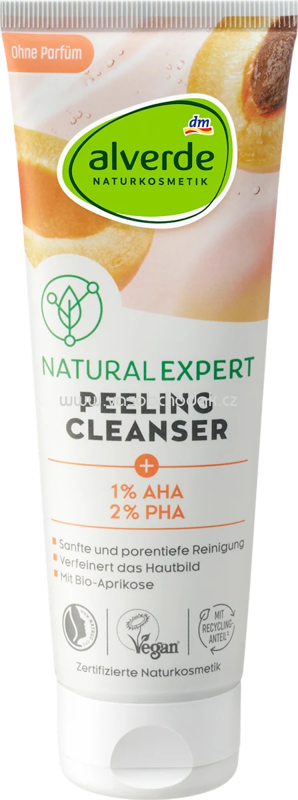 alverde NATURKOSMETIK Peeling Cleanser Natural Expert, 125 ml alverde NATURKOSMETIK Peeling Cleanser Natural Expert, 125 ml