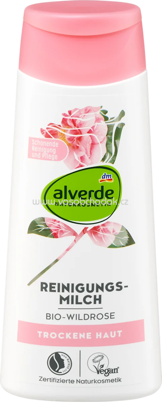alverde NATURKOSMETIK Reinigungsmilch Wildrose, 200 ml alverde NATURKOSMETIK Reinigungsmilch Wildrose, 200 ml