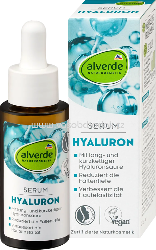 alverde NATURKOSMETIK Serum Hyaluron, 30 ml alverde NATURKOSMETIK Serum Hyaluron, 30 ml