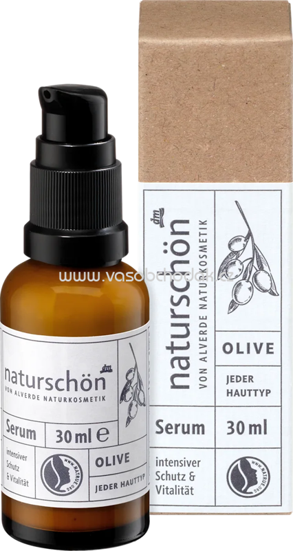 alverde NATURKOSMETIK Serum naturschön Olive, 30 ml alverde NATURKOSMETIK Serum naturschön Olive, 30 ml