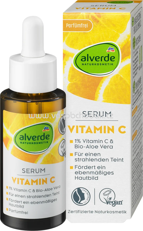 alverde NATURKOSMETIK Serum Vitamin C, 30 ml alverde NATURKOSMETIK Serum Vitamin C, 30 ml
