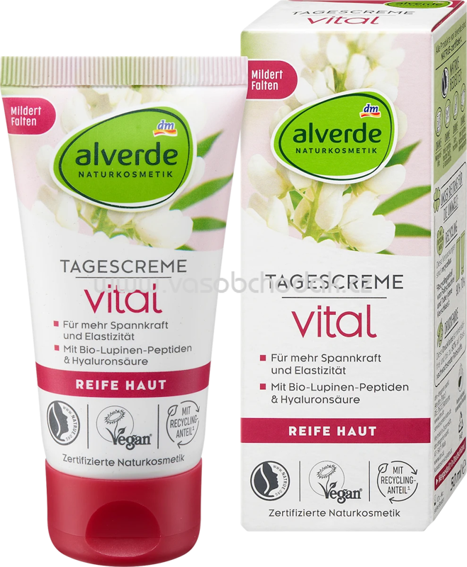 alverde NATURKOSMETIK Vital Tagescreme, 50 ml alverde NATURKOSMETIK Vital Tagescreme, 50 ml