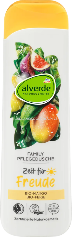alverde NATURKOSMETIK Family Duschgel Mango Feige, 300 ml alverde NATURKOSMETIK Family Duschgel Mango Feige, 300 ml