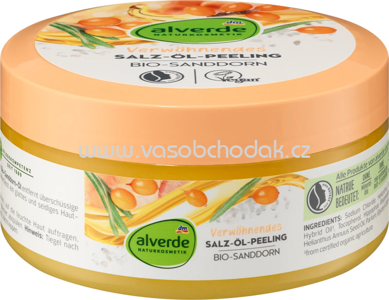 alverde NATURKOSMETIK Verwöhnendes Salz-Öl-Peeling, 250 g alverde NATURKOSMETIK Verwöhnendes Salz-Öl-Peeling, 250 g