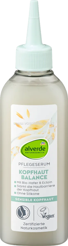 alverde NATURKOSMETIK Haarserum Kopfhaut Balance, 150 ml