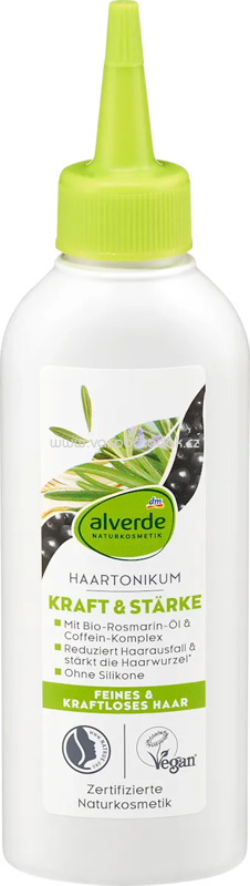 alverde NATURKOSMETIK Haartonikum Kraft & Stärke, 150 ml