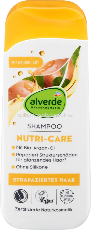 alverde NATURKOSMETIK Shampoo Nutri-Care, 200 ml alverde NATURKOSMETIK Shampoo Nutri-Care, 200 ml