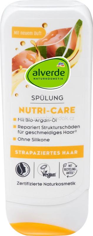 alverde NATURKOSMETIK Conditioner Nutri-Care, 200 ml