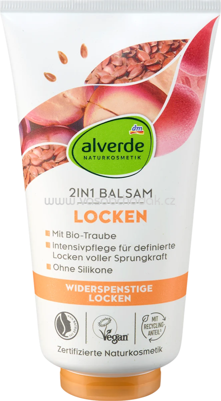 alverde NATURKOSMETIK Locken Balsam 2in1, 150 ml alverde NATURKOSMETIK Locken Balsam 2in1, 150 ml